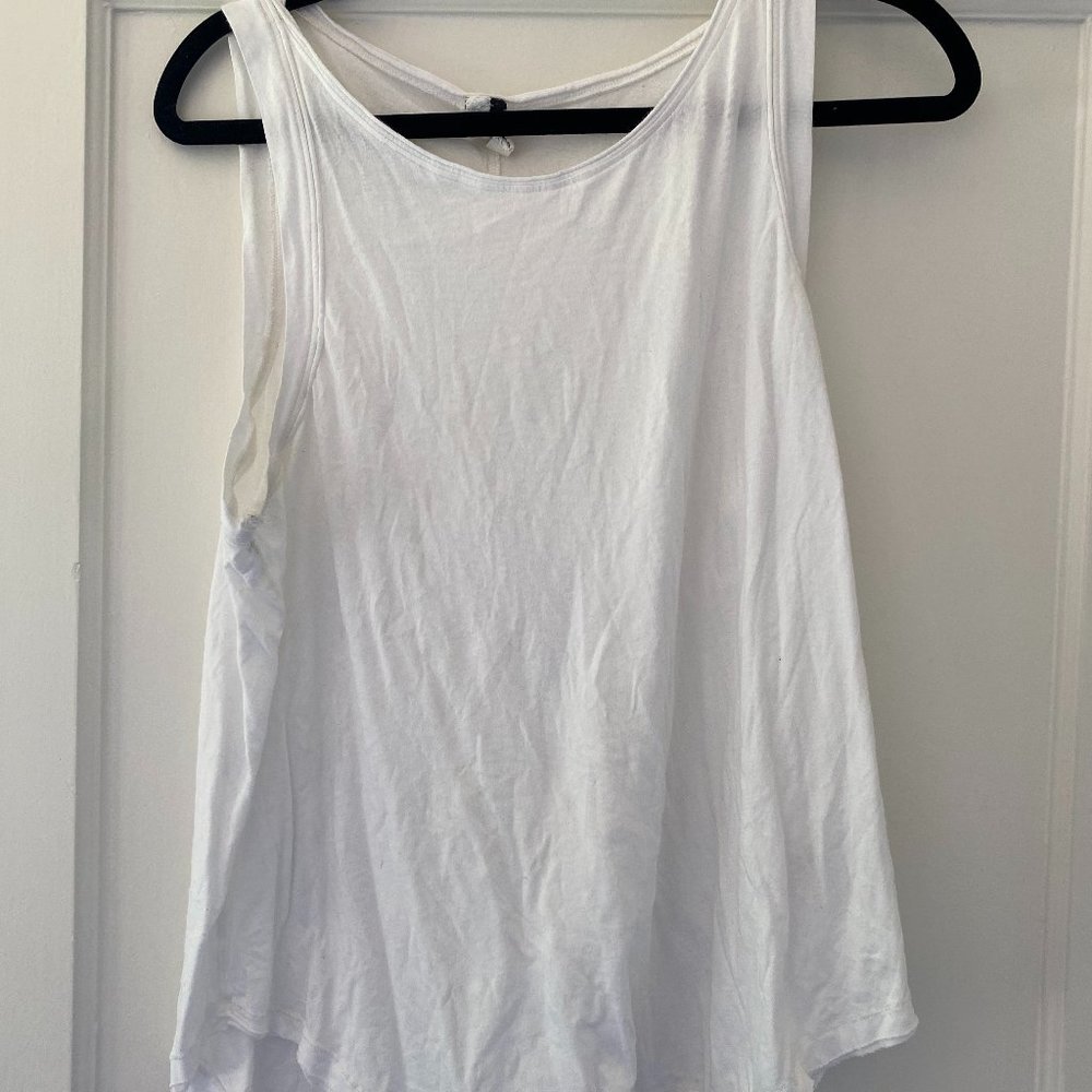 FREE PEOPLE Tank Top, White Size L